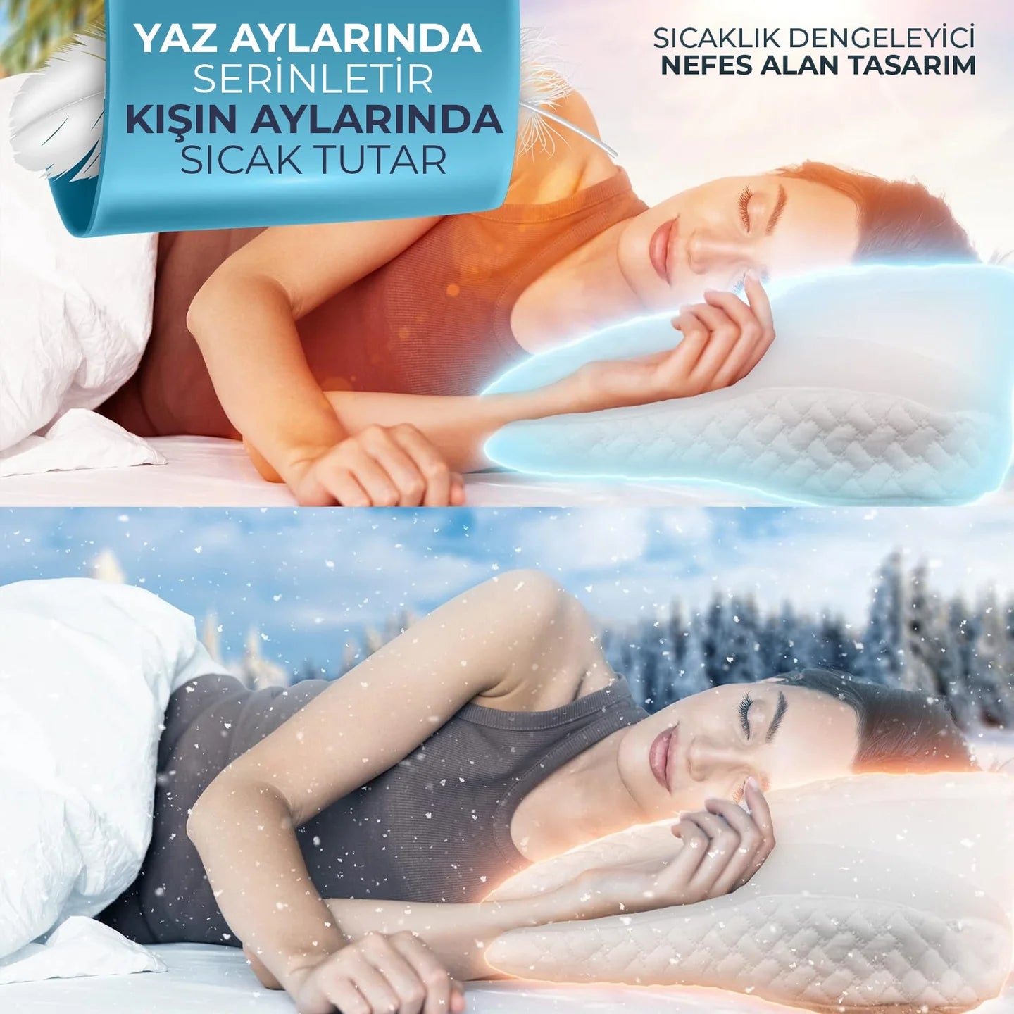 Ortopedik Visco Yastık