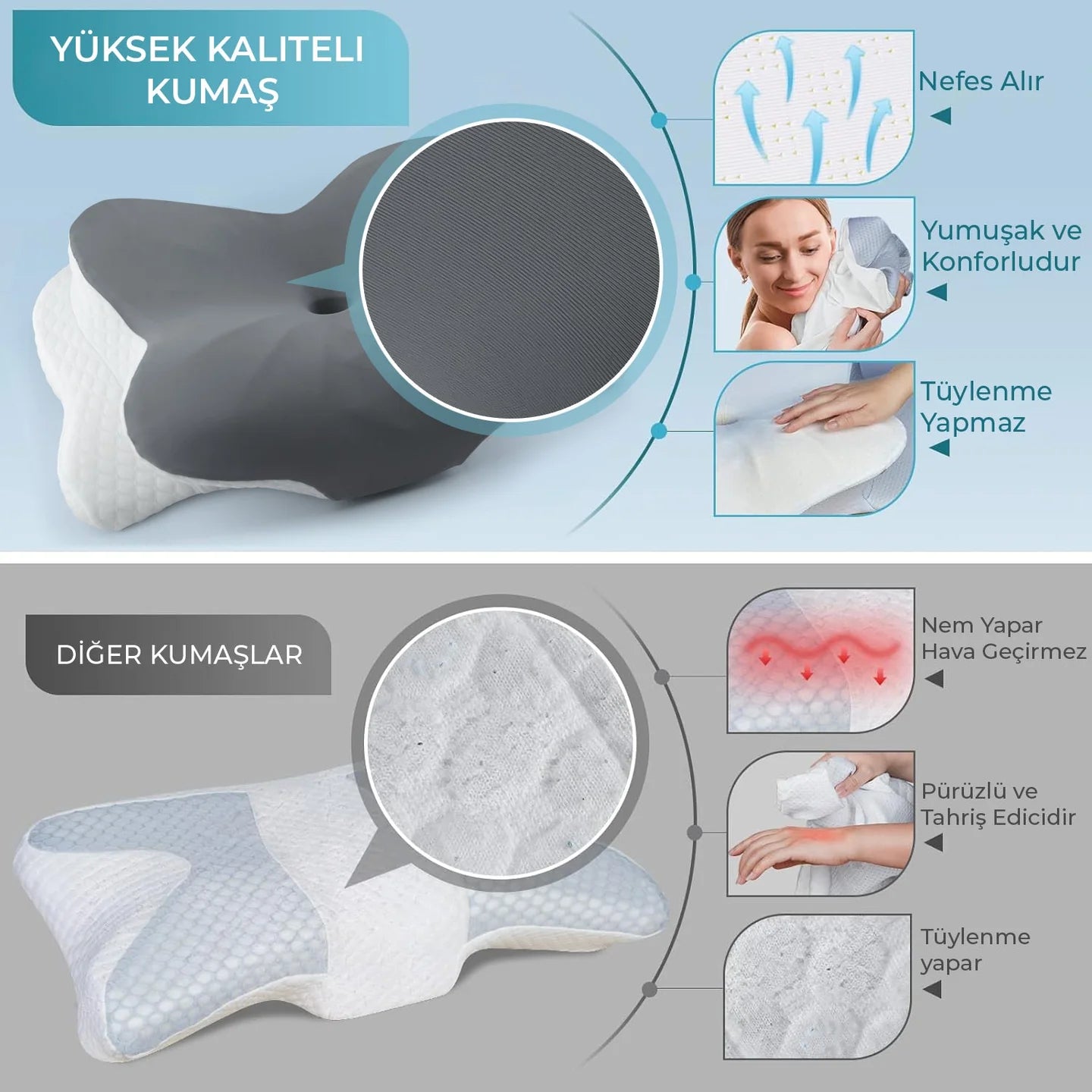 Ortopedik Visco Yastık
